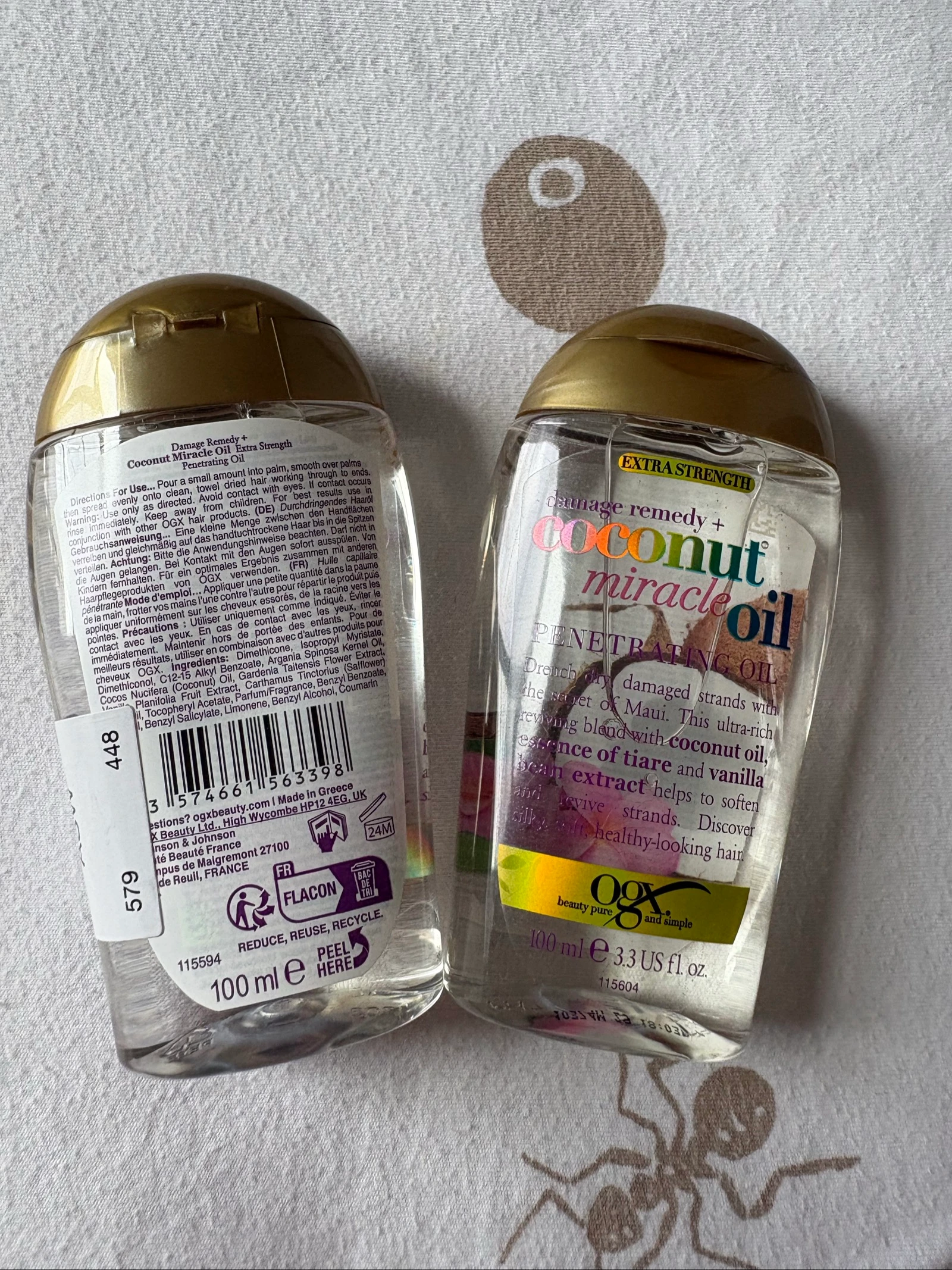 OGX set van 2 haaroliën – photo 2